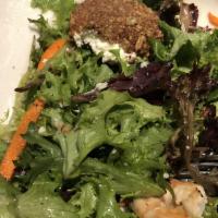 Crusted Goat Cheese Salad · 
