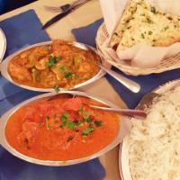 Chicken Tikka Masala · Tender boneless pieces of chicken broiled in our clay oven, then cooked in a fresh tomato, o...
