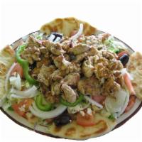 Greek Chicken Salad · Please specify the dressing of your choice
Ranch, thousand island, Italian, Blue Cheese, oil...