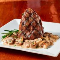 Taconazo · 14 oz. Tenderloin tip grilled and served with mushroom sauce.