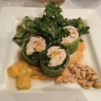 Sansei's Mango Crab Salad Roll · 