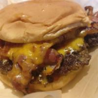 BBQ Bacon Theta Burger · 