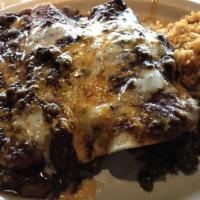 Enchiladas · Choice of beef, chicken, chicken florentine, pork or cheese enchiladas covered with a choice...