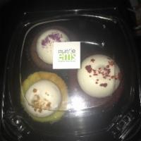 Mini Ube Cupcakes · 