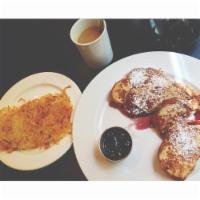 Homemade Blueberry French Toast · 
