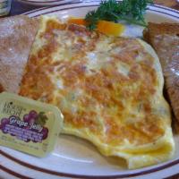Egg White Veggie Omelette · 