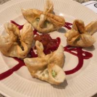 Spinach Cheese Wontons · 