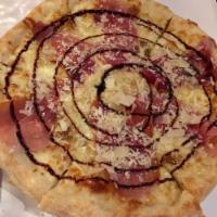 Cal Italia Pizza · Gold medal winner food network pizza champions challenge. Asiago, mozzarella, imported Gorgo...