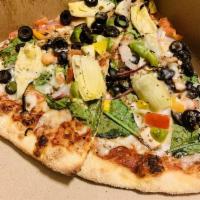 Veggie Deluxe Pizza · 