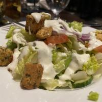 Classic Caesar Salad · Romaine lettuce + radicchio + Parmigiana Reggiano + anchovy + ciabatta croutons + Chef-made ...