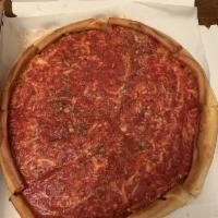 Chicago Style Cheese Pizza · 