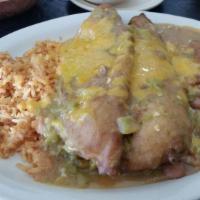 Bowl of Red or Green Chile · 