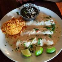 Seafood Enchiladas · 