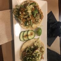 Fried Oyster Tacos · 