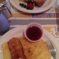 Swedish Pancakes with Lingonberries · 