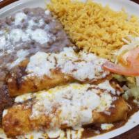 Chicken Enchilada Rancheras · 