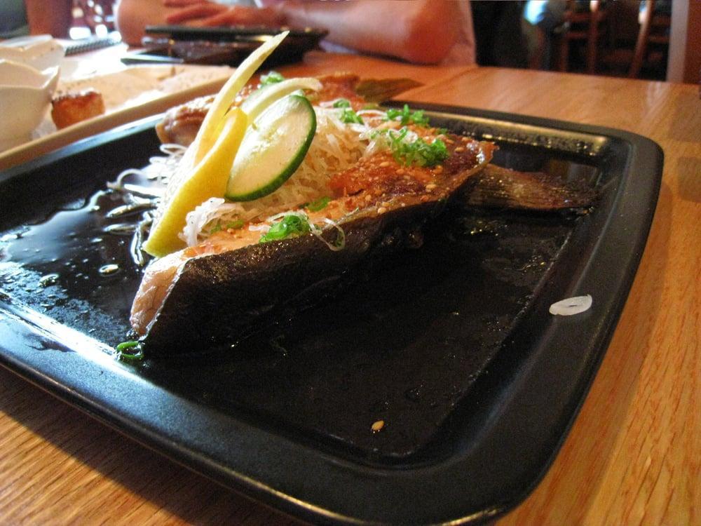 Grilled Hamachi Kama · 