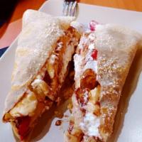 Banana Nutella Crepe · 