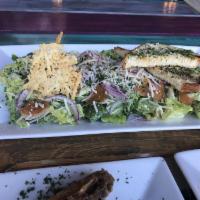 Smoked Trout Caesar Salad · 