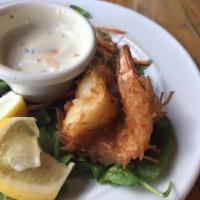 Coconut Shrimp · Served with homemade ranch.