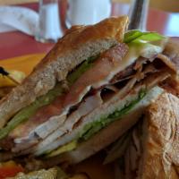 Slow Roasted Turkey Sandwich · 
