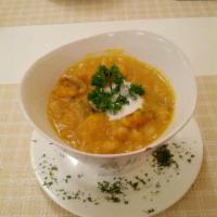 Pumpkin Oatmeal Soup · 