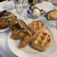 M. Breakfast Chicken and Waffles Breakfast · 