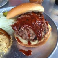 Chopped Brisket Sandwich · 