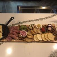 Cheese Meat Charcuterie Plate · 
