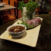 Lemongrass Beef Rolls · 