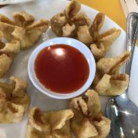 8 Piece Crab Meat Cheese Won Ton · 