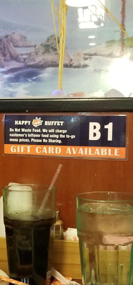 Happy Buffet · Chinese · Sushi Bars