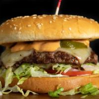 Mike's Special Deluxe Burger · 