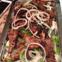 Lamb Chops Shish Kebab BBQ · 