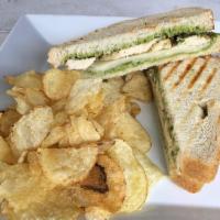 Chicken Pesto Paninis · 