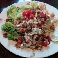 Grilled Shrimp Wedge Salad · 
