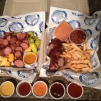 Sausage and Cheese Plate · 