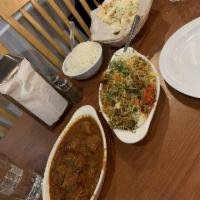 Chicken Curry · Boneless chicken, onion gravy, and Indian spices.