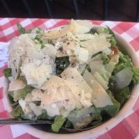 Caesar Salad · Romaine lettuce shaved Italian cheese, coal oven baked croutons, traditional Caesar dressing...