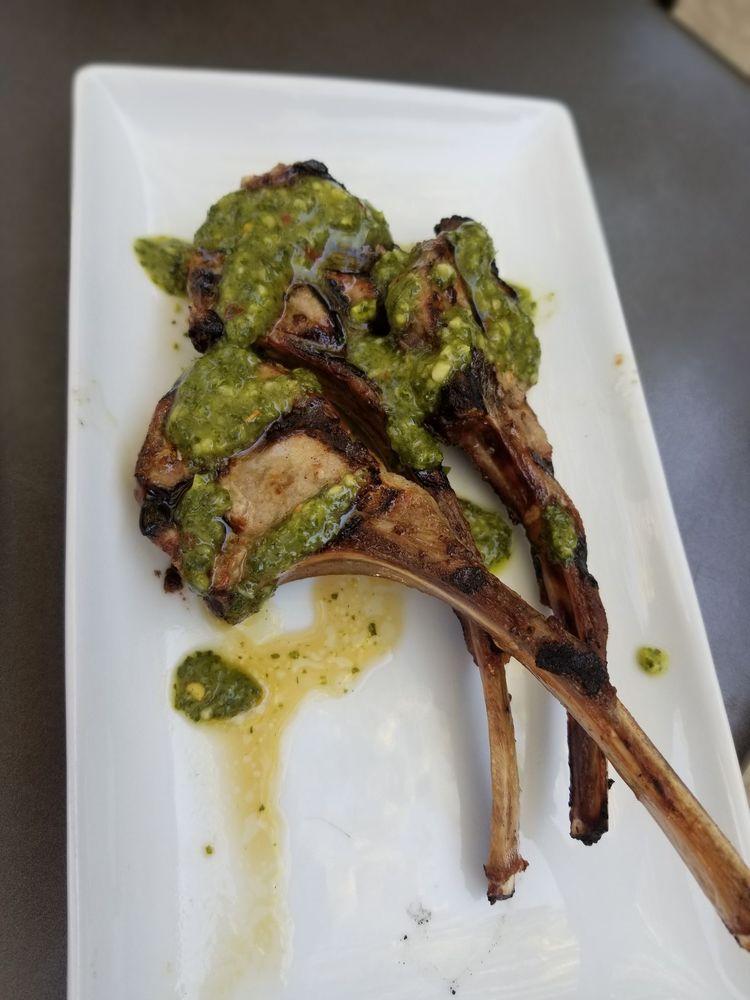 Lamb Lollipops · (3) Grilled lamb rack topped with chimichurri sauce