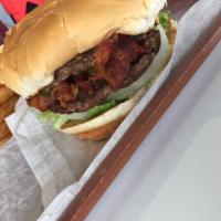 Double Bacon Burger · 