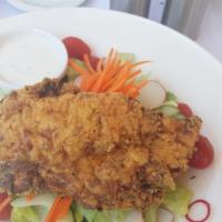 Buttermilk Fried Chicken Salad · 