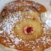 Pineapple Upside Down Pancakes Breakfast · 