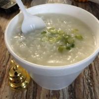 Pork and Preserved Egg Congee · 