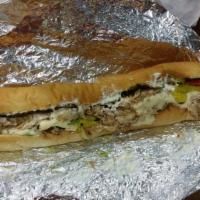Philly Chicken Cheese Sub · 