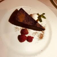 Flourless Chocolate Espresso Cake · 
