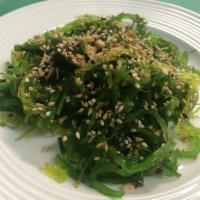 Seaweed Salad · Sesame seeds, Fried Garlic on top
