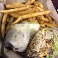 Southern Fried Chicken Wrap · 