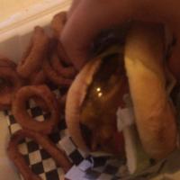 Western BBQ Cheddar Burger · 