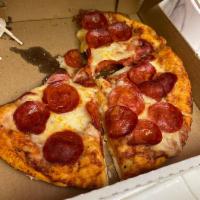 Large Triple Pepperoni Pizza · 